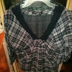 EUC Biographie Laced collared front pocket Comfy